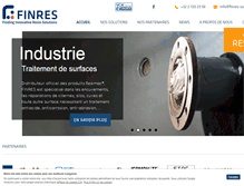 Tablet Screenshot of finres-sa.com